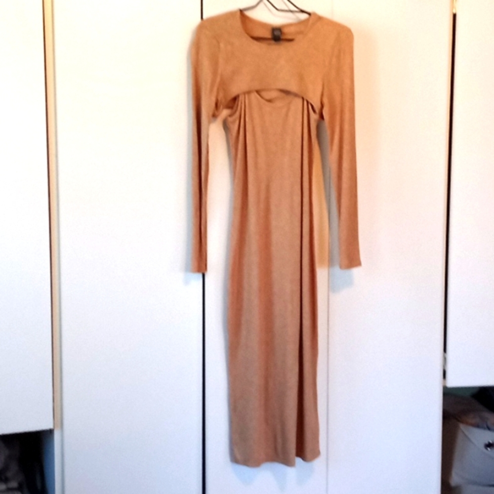 Women's 2 Piece Form Fitting Dress